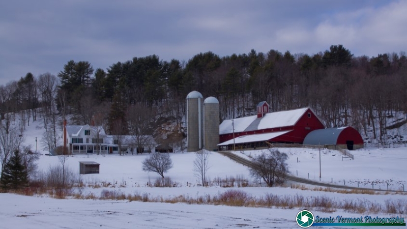 Vermont Dairy Farm.