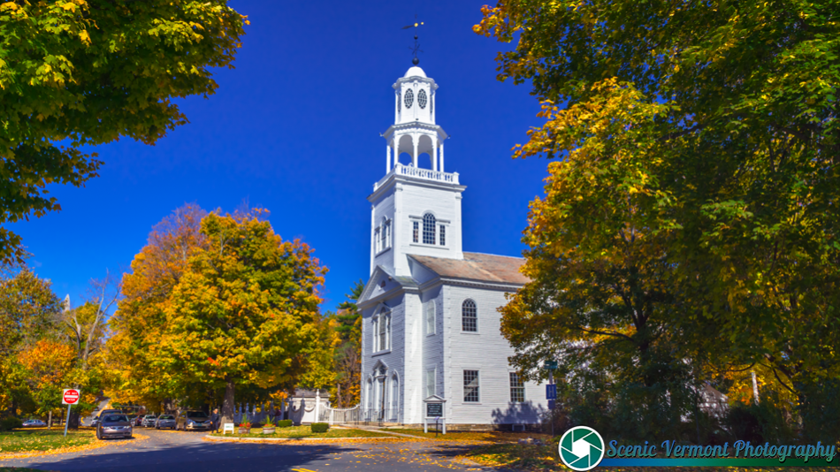 Benninbgton-Vermont-Church-Foliage