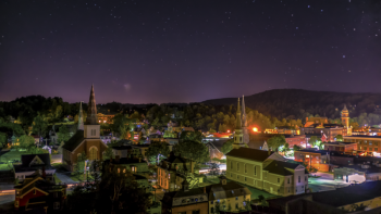 Montperlier at Night