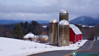 Vermont Dairy Farm.
