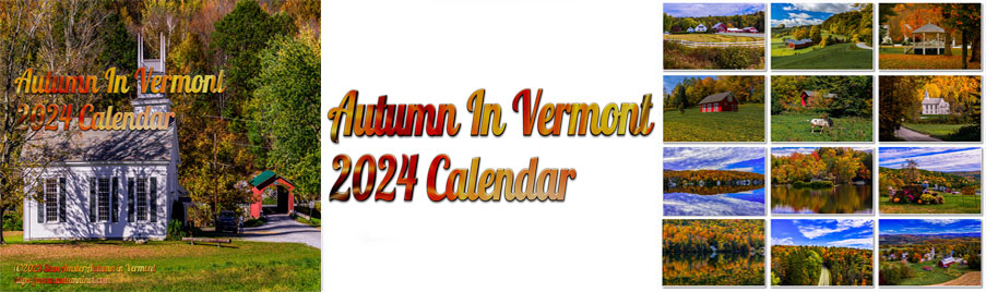 Autumn In Vermont 2024 Calendar
